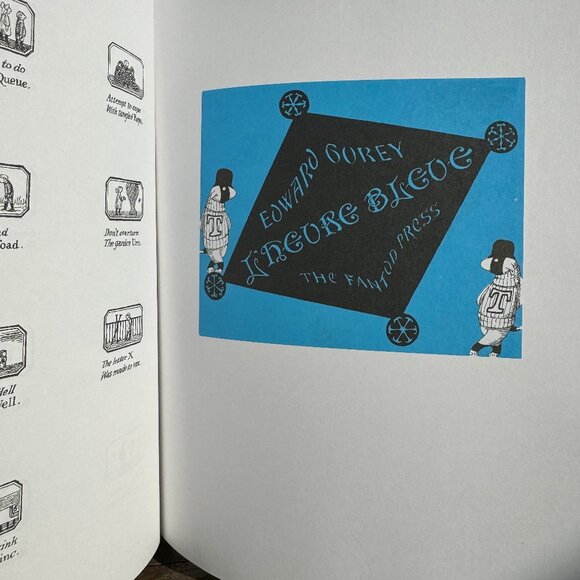 Edward Gorey, Amphigorey Also Hardback Book 2002 Gothic Barns & Noble - Picture 11 of 12